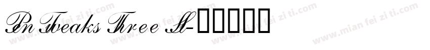 Pen Tweaks Three SSi字体转换